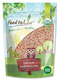 Organic Whole Psyllium Seeds - 8oz, Non-GMO, Vegan, Kosher, Keto