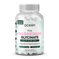 Organics Ocean Magnesium Glycinate with Zinc – Maximum Strength Chelated Magnesium (90 Capsules)