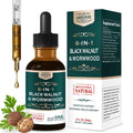 ORGANIHERBENCE Black Walnut & Wormwood Digestive Drops – 2oz | Digestive Support