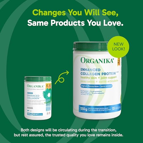 ORGANIKA Collagen Enhanced - 250 g | Grass-Fed, American Cattle
