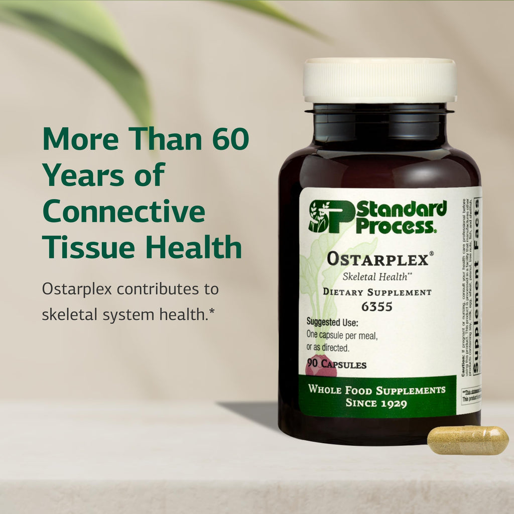 Standard Process Ostarplex - Connective Tissue & Liver Health, 90 Capsules