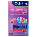 Ostelin Kids Vitamin D Liquid 20ml — 200IU Vitamin D3 (Strawberry)