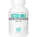 Osteo-MK4 Bone Support - Vitamin D & K Complex, 60 Veggie Capsules | NBI