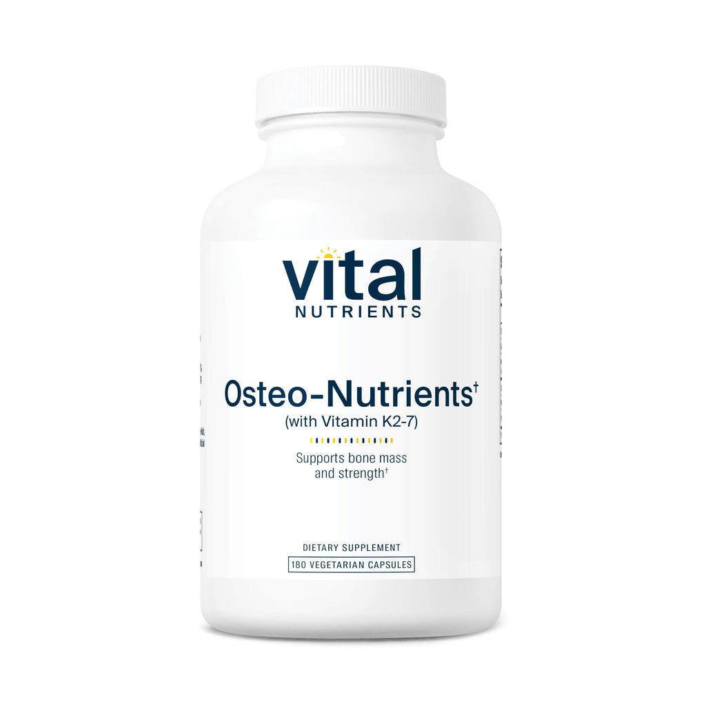 Vital Nutrients Osteo-Nutrients – K2+D3, Calcium & Magnesium for Bone & Heart Health