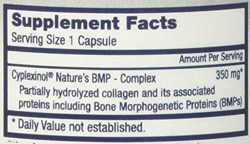 Ostinol ZyCal Bioceuticals 350 Bone & Joint Supplement – Cyplexinol Bio-Active Protein, 30 Capsules