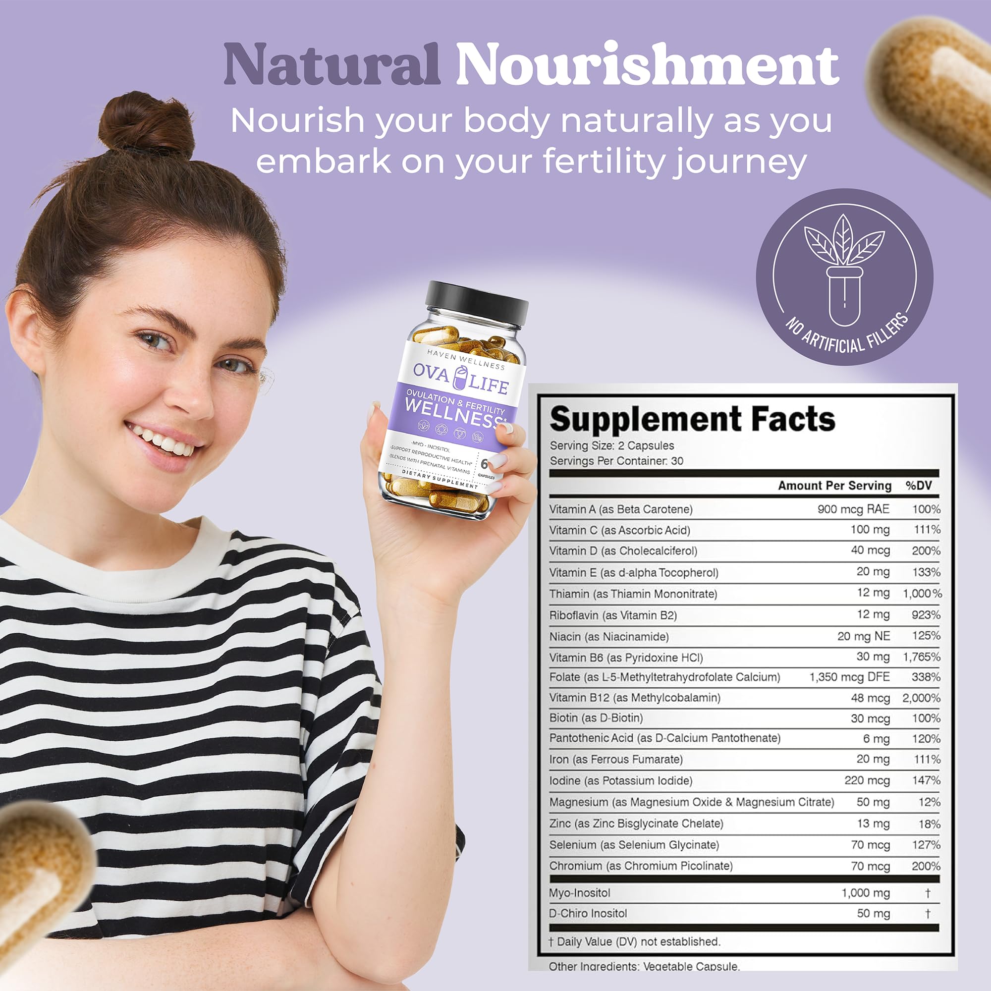 Ovalife Fertility Supplements for Women – Hormone Balance & Ovarian Support