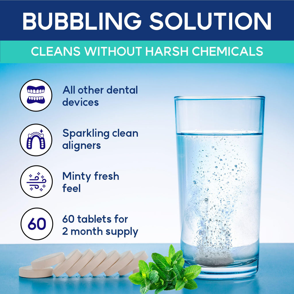Difiney Anti Snoring Device Cleaner Tablets – Retainer & Invisalign Cleaner