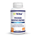 O!VITA Premium Digestive Enzymes – Plant-Based Enzymes for Better Digestion & Nutrient Absorption (60 Veggie Capsules)
