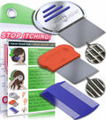 OWNHEALER Professional Lice Comb Kit – Fast, Gentle Lice & Nit Removal for All Hair Types