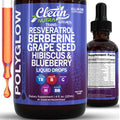 Oxibloom Liquid Drops – Resveratrol, Berberine & Grape Seed (120ml)