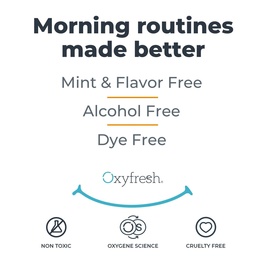 Oxyfresh Gentle Formula Unflavored Mouthwash – Ultra Sensitive Gums & Teeth – No Mint, Zero Alcohol, Flavor Free – 16 oz