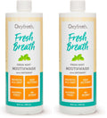 Oxyfresh Fresh Breath Mint Mouthwash – Dentist-Recommended, Alcohol-Free & Fluoride-Free (Pack of 2, 16 oz each)