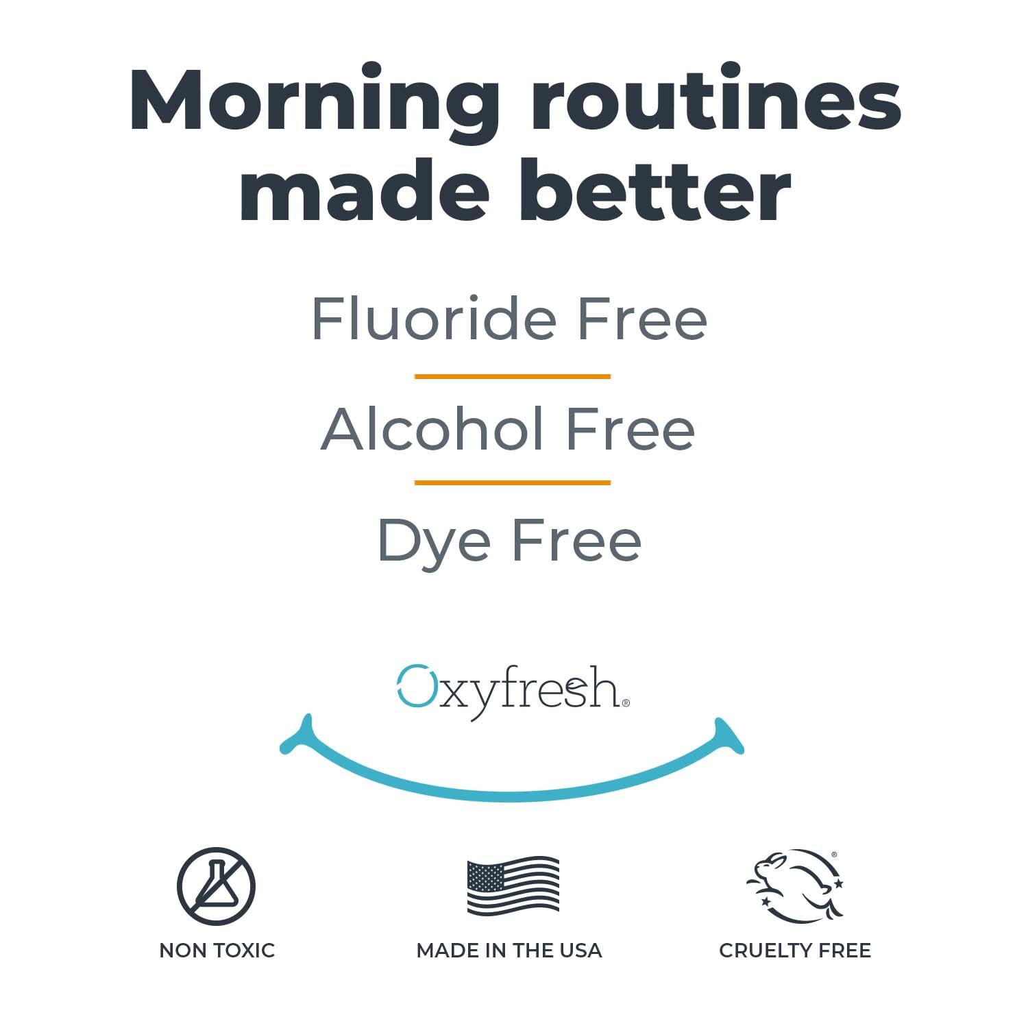 Oxyfresh Pro Formula Fresh Mint Mouthwash – Patented Zinc Mouthrinse, Dye & Alcohol Free (16 oz)