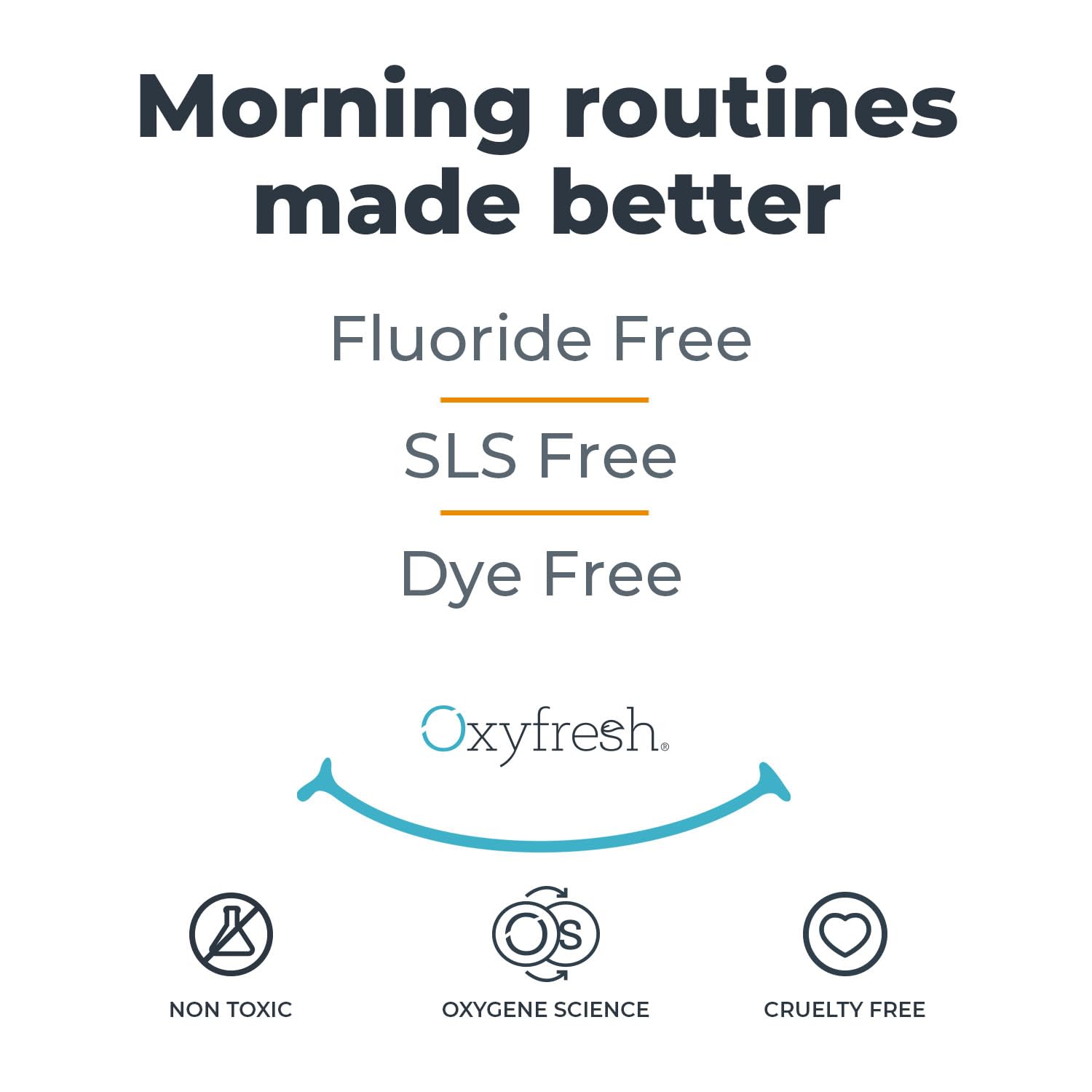Oxyfresh Maximum Fresh Breath Lemon Mint Toothpaste - Clean Teeth & Fresh Breath - SLS & Fluoride Free - 5 oz