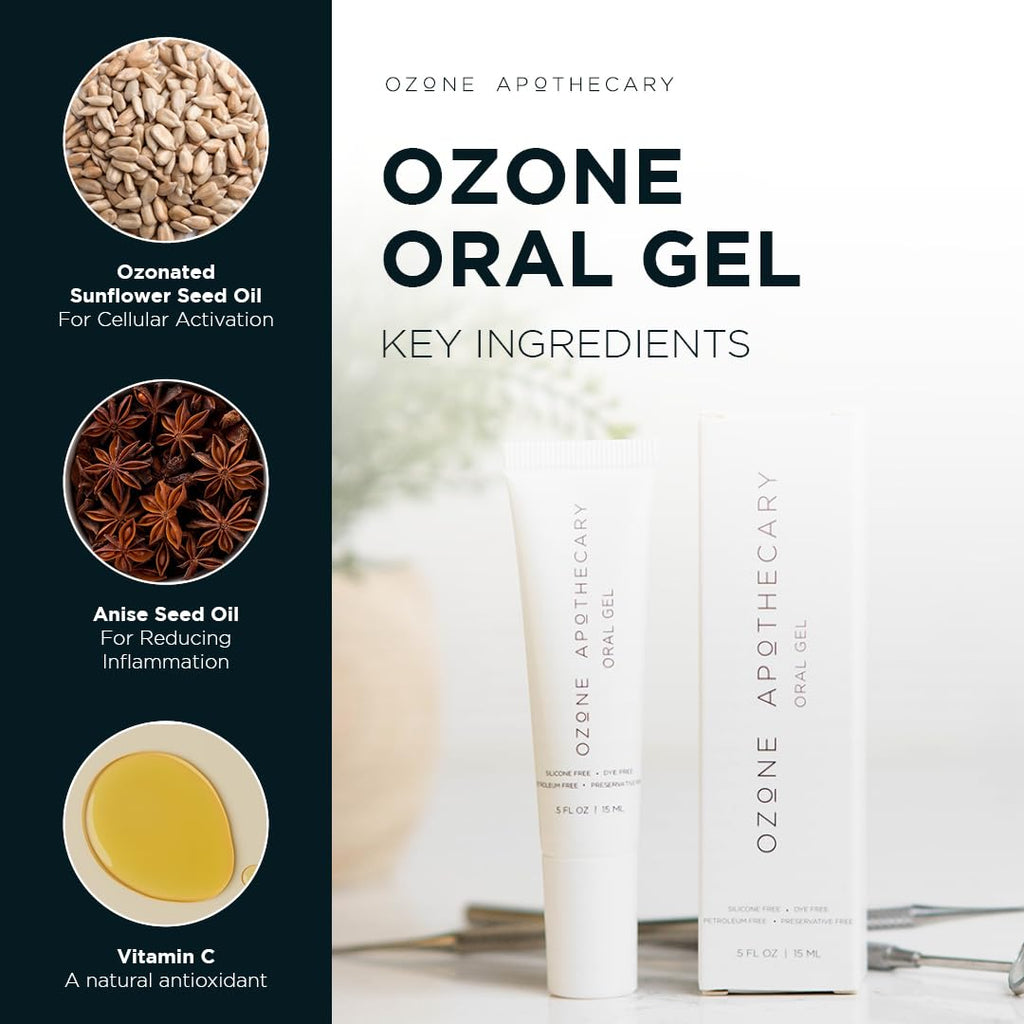 Ozone Apothecary Oral Gel – Antibiotic-Free Ozone Oil Dental Care