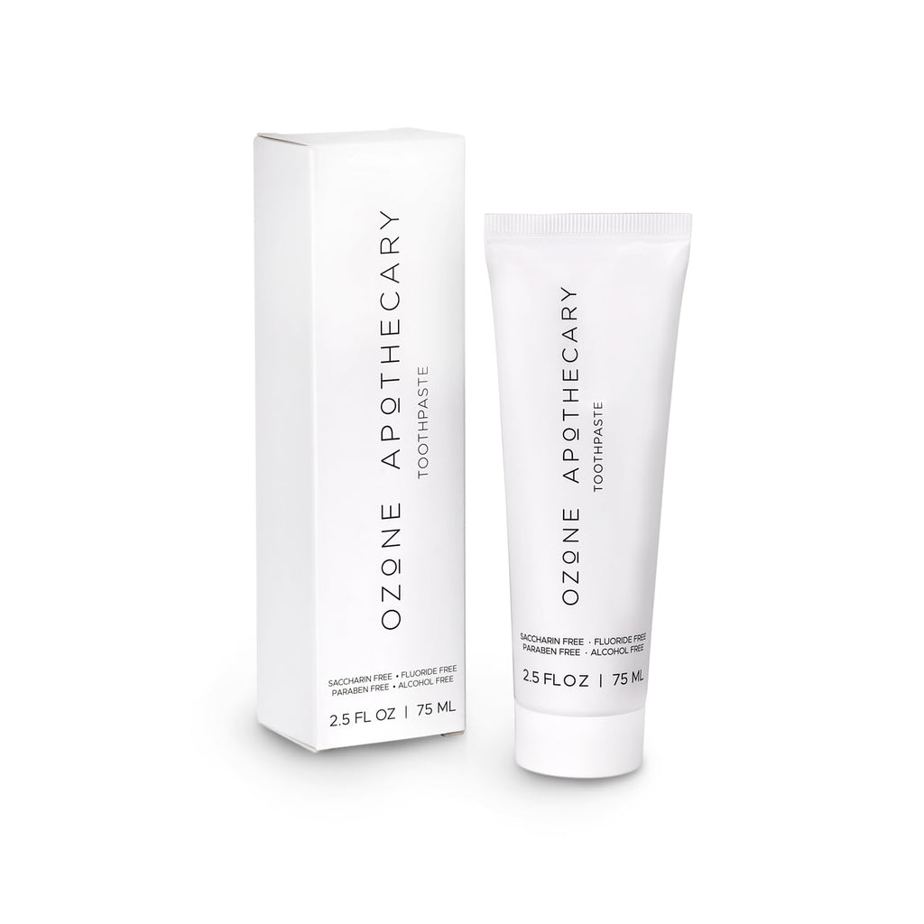 Ozone Apothecary Toothpaste - Ozone Oil Infused, Fluoride Free | Ozonated Oral Care