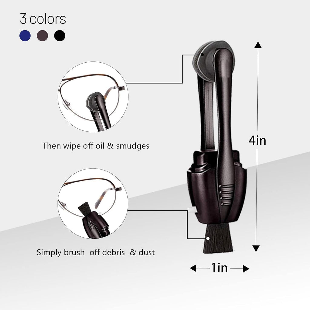Eye Glasses Cleaner (3PC) - Portable Carbon Microfiber Kit