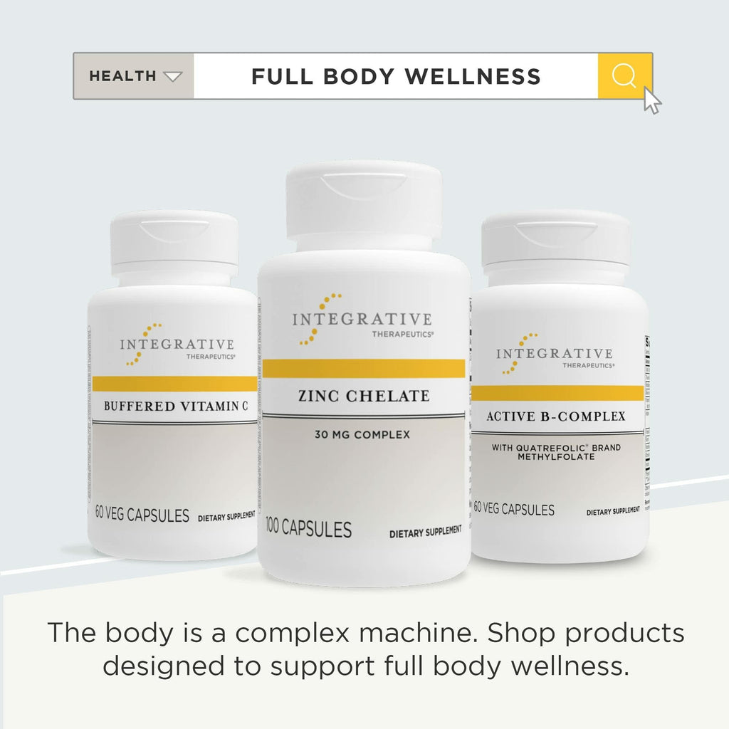 Integrative Therapeutics Zinc Chelate – Immune Support & Antioxidant, Dairy-Free & Gluten-Free, 100 Capsules (100 Servings)