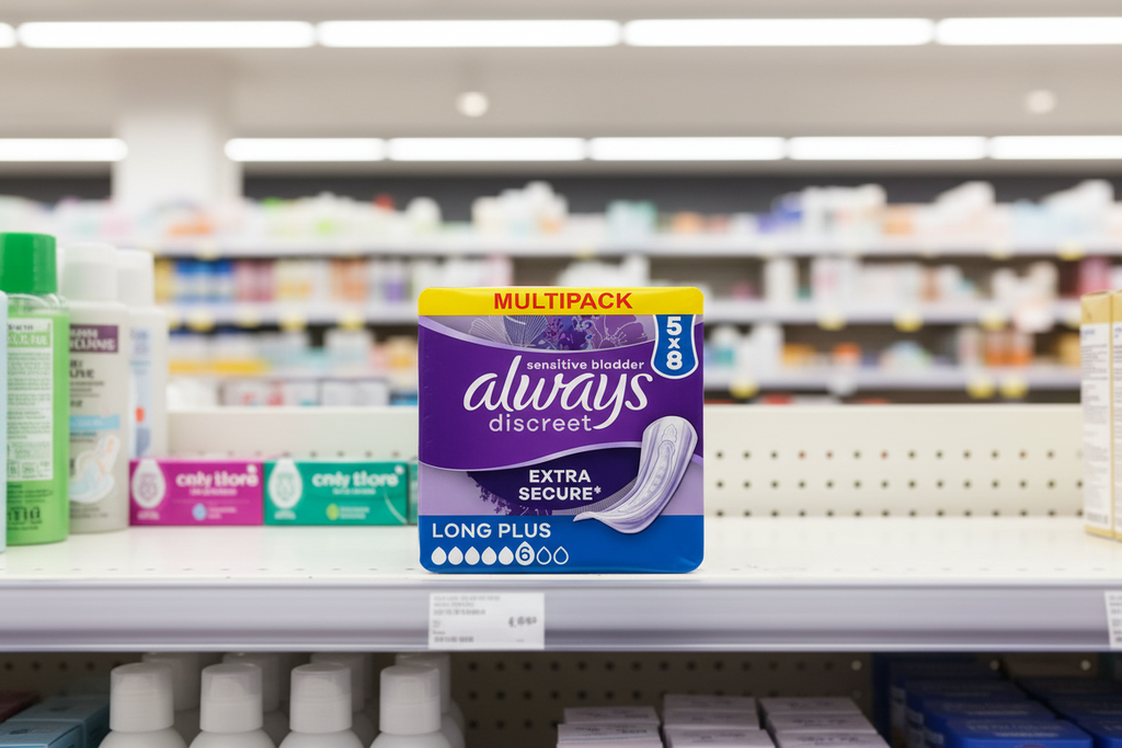 5 x Always Discreet Long Plus Order - 8 PACK