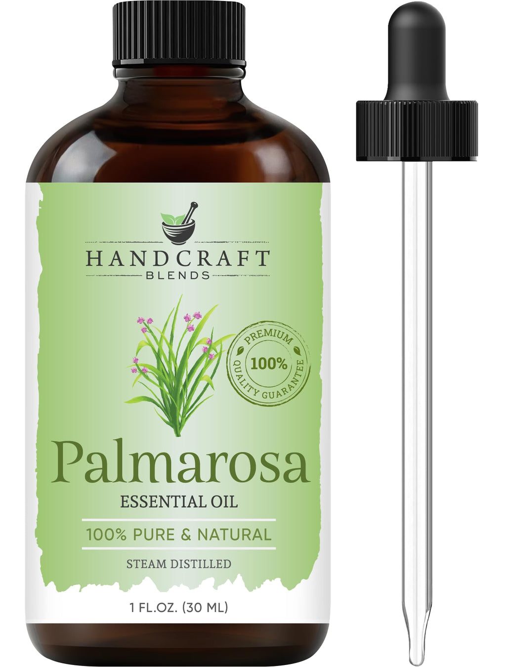 Handcraft Blends Palmarosa Essential Oil – 1 oz | 100% Pure & Natural