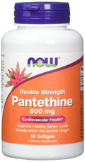Pantethine 600 mg – 60 Softgels (Pack of 2) | Cardiovascular Health Support