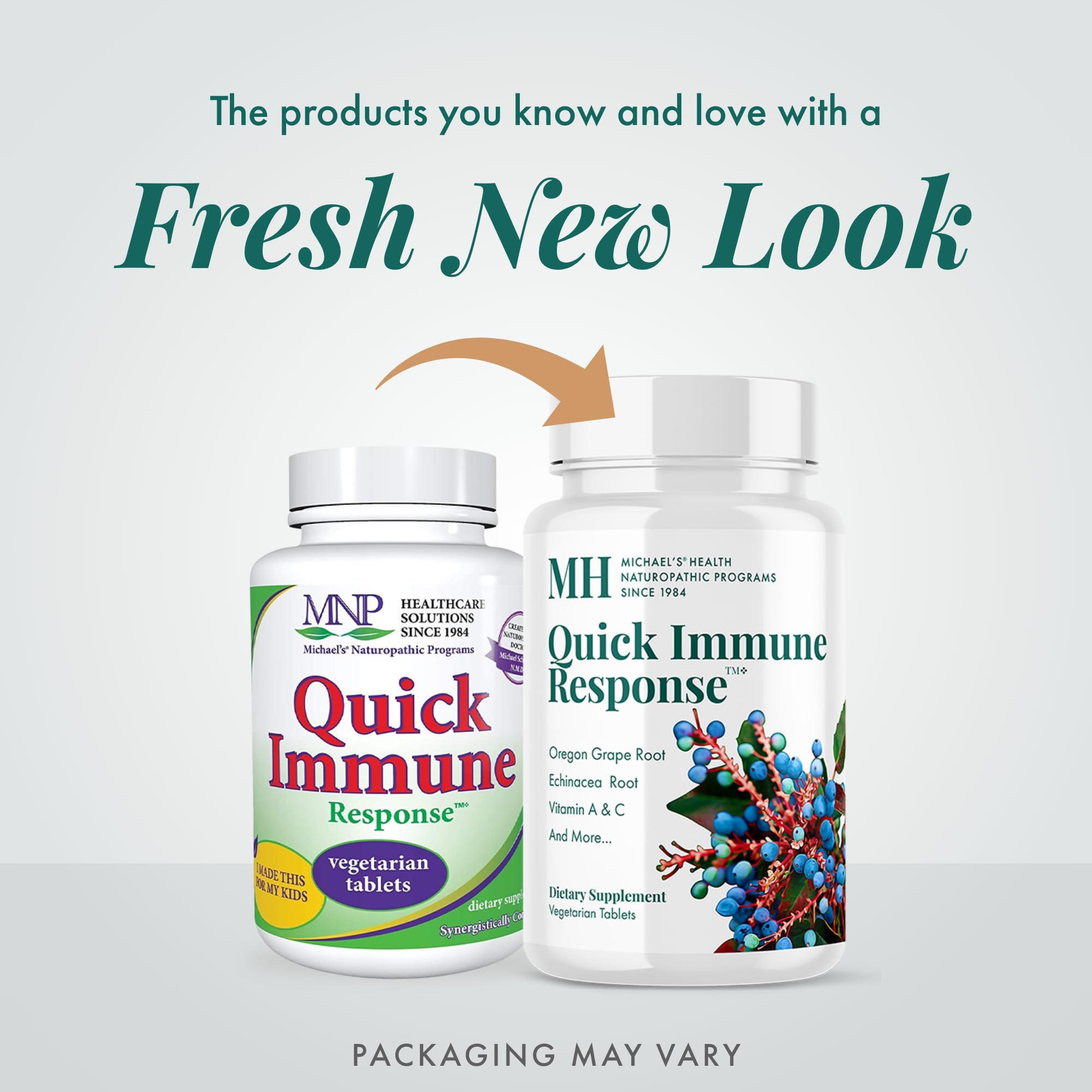 MICHAEL'S Quick Immune Response – 120 Vegetarian Tablets | Immune Support