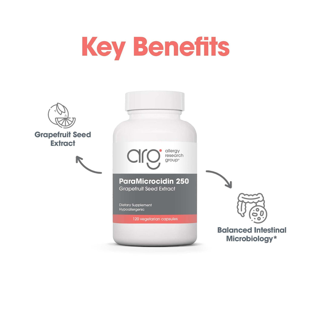 ParaMicrocidin 250 Supplement by Allergy Research Group - 120 Count