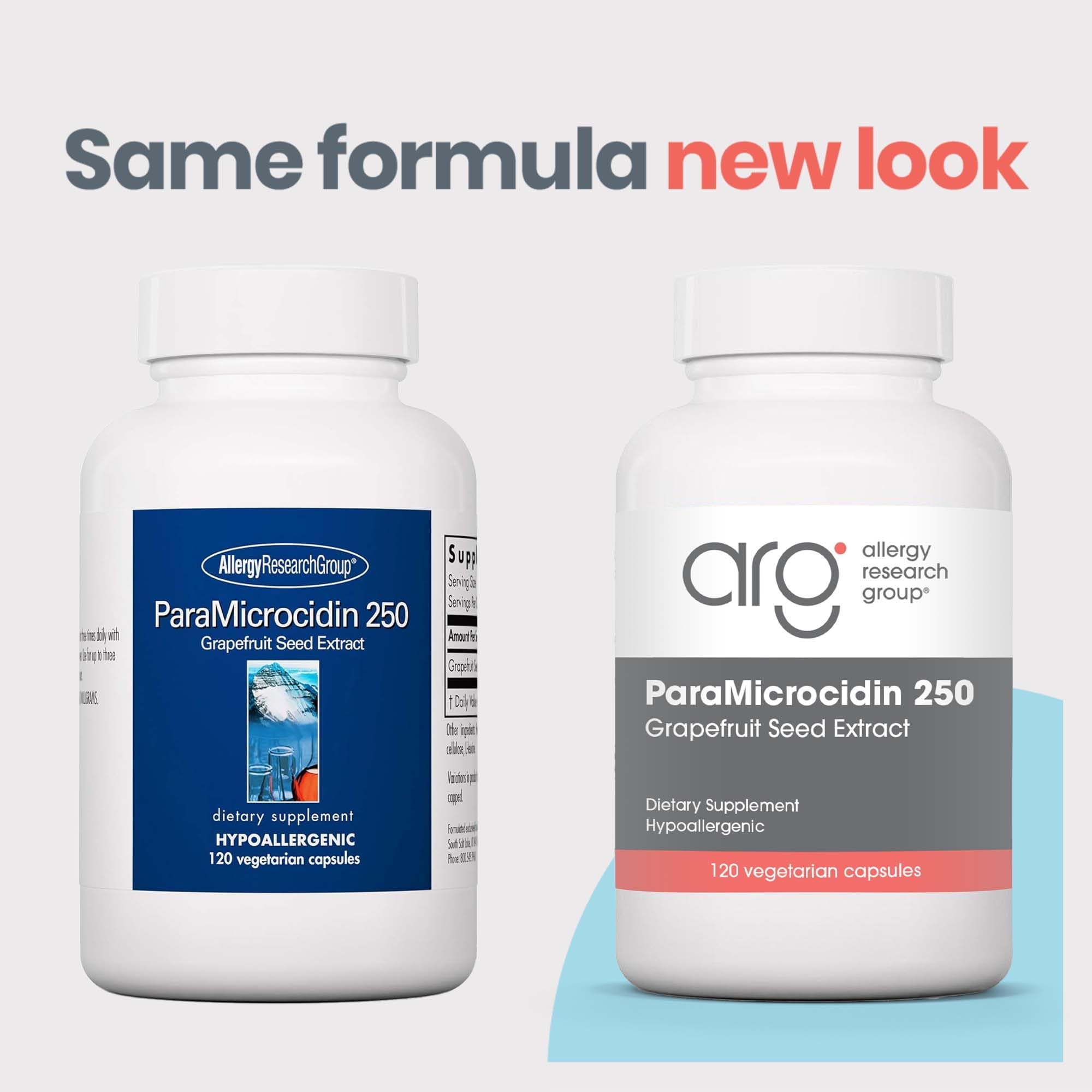 ParaMicrocidin 125 – Grapefruit Seed Extract 250mg | Allergy Research Group
