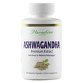 Paradise Herbs Organic Ashwagandha – Ayurvedic Adaptogen, Vegan, Gluten Free (60 Veg Capsules)