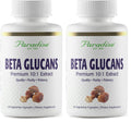 Paradise Herbs Beta Glucans from Yeast-Free Agaricus Mushrooms | Vegan, Gluten Free, Non-GMO | 2 x 60 Vegetarian Capsules