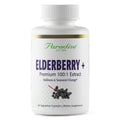 Paradise Herbs Elderberry with Zinc Extract – Immune Support, 60 Veg Capsules