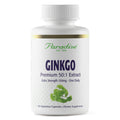 Paradise Herbs Ginkgo Biloba Extract - 50:1 Potent, Vegan, Gluten Free, 60 Capsules