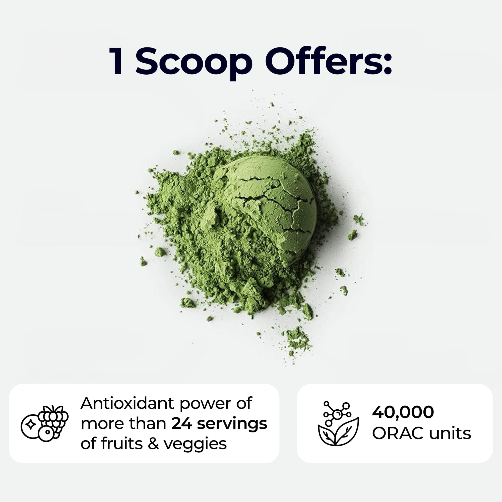 Paradise Herbs ORAC Energy Greens, Berry Superfood Powder, Over 40,000 ORAC Antioxidants, Organic Greens, Berries, Mushrooms & Probiotics, Non-GMO, Gluten-Free, 25 Servings