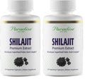 Paradise Herbs Shilajit Extract – 60 Veg Capsules (Pack of 2) | Vegan, Non-GMO, Gluten Free