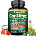 Parrox CanDitox Capsules – Botanical Digestive Support with Probiotics & Enzymes | 60 Capsules