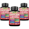 Parrox Ginger 16-in-1 Formula – 3 Pack | Ginger, Turmeric, Sea Moss & More