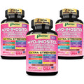 Parrox Myo-Inositol 16-in-1 Supplement | D-Chiro Inositol, DIM, Berberine, D3 + K2 | 3-Month Supply