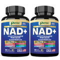 Parrox NAD+ 10-in-1 Supplement with Liposomal NAD+ - 2-Pack
