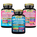 Parrox She Shines Set – Collagen Peptides, Cortisol Support & Inositol Bundle
