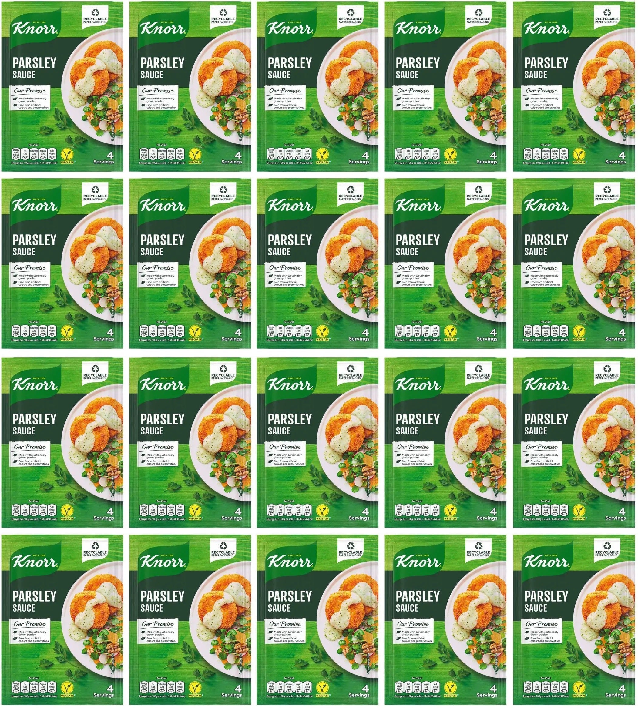 20 x Knorr Parsley Sauce 20G