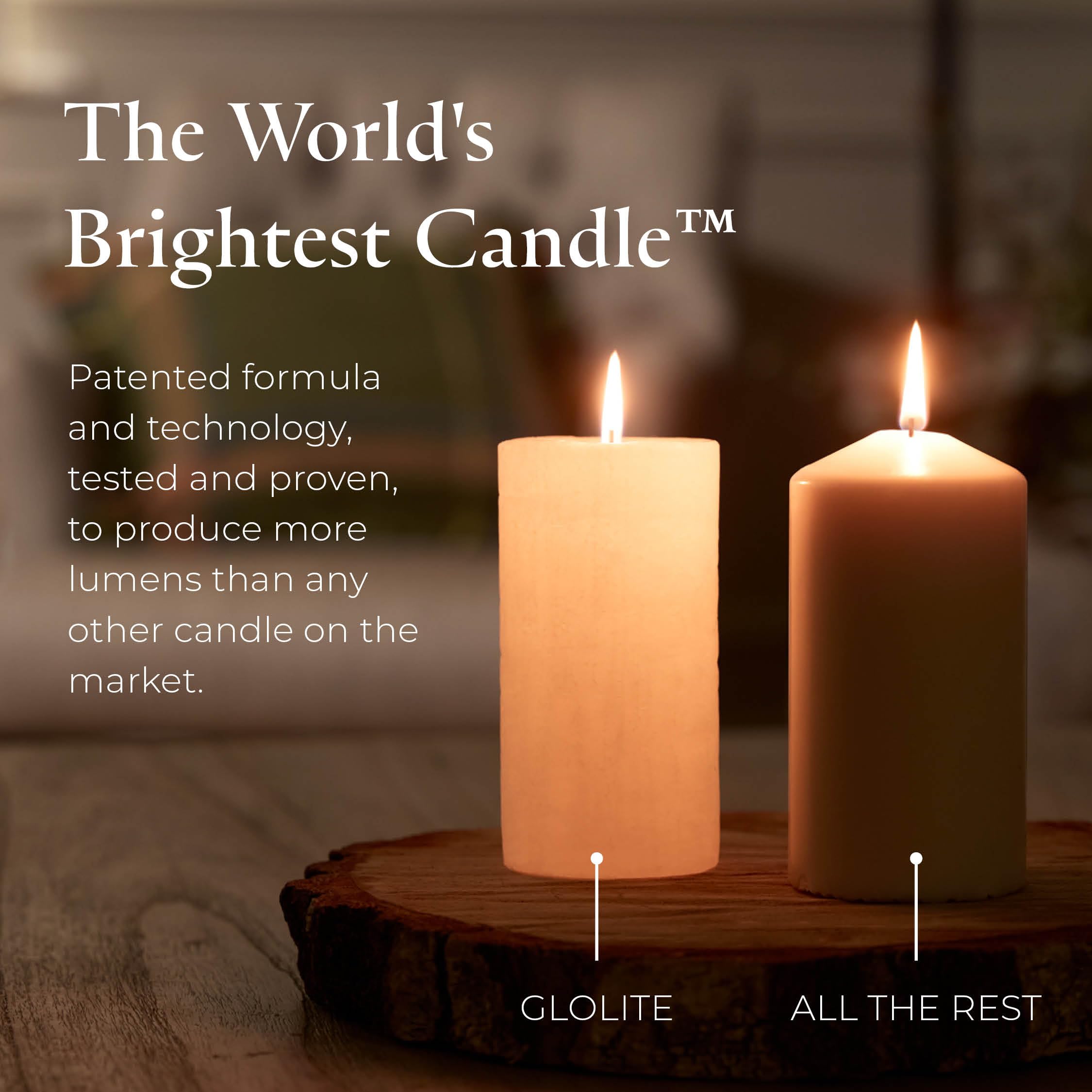 PartyLite GloLite Fig Fatale Jar Candle – 60 Hour Burn Time, World's Brightest Candle