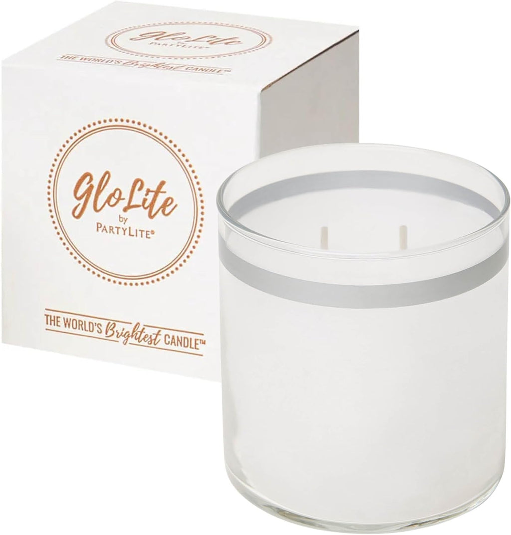 PartyLite GloLite Fig Fatale Jar Candle – 60 Hour Burn Time, World's Brightest Candle