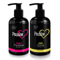 Passion Massage Oil for Date Night – Set of 2 (Tropical Paradise & Lemon Crème) | All Natural with Almond & Jojoba
