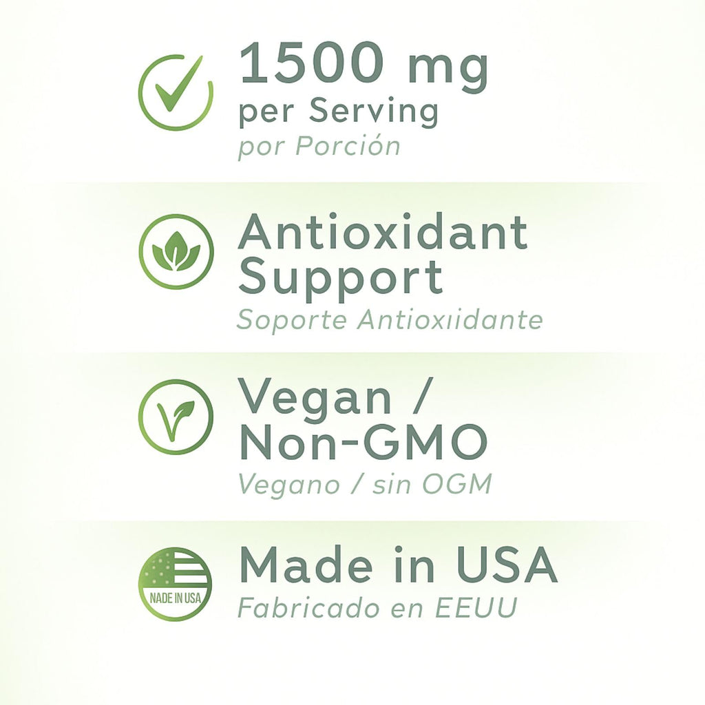 Pata de Vaca Capsules - 90 Veggie Caps (1500 mg) - Organic, Non-GMO, Vegan | BexpertsUSA