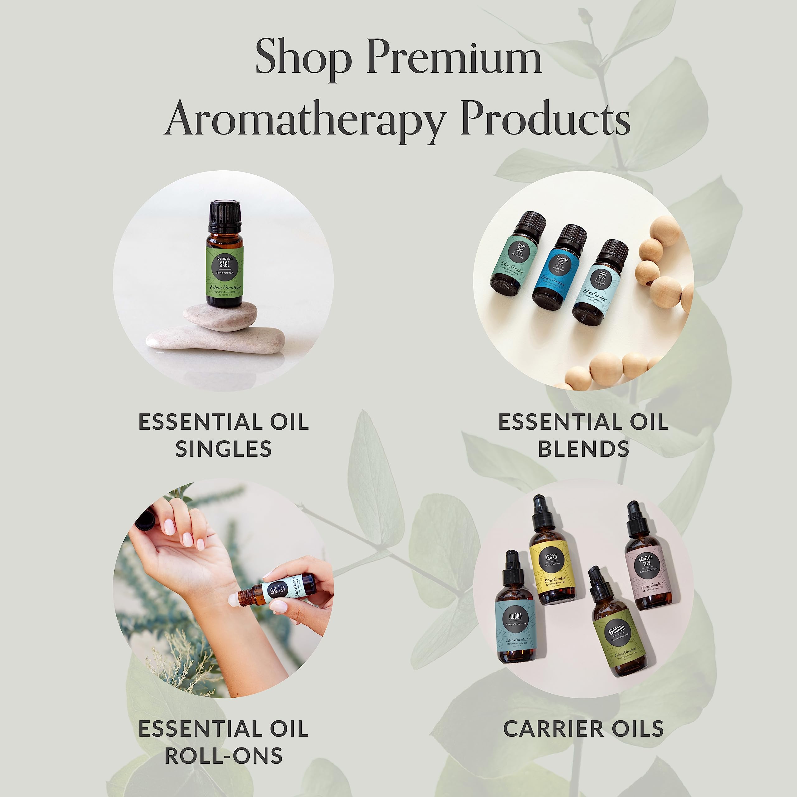 Patchouli-Dark Essential Oil Roll-On – 10ml | Edens Garden | Pure & Therapeutic