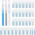Patelai 100Pcs Braces Brush – Interdental Toothpick & Flosser Set