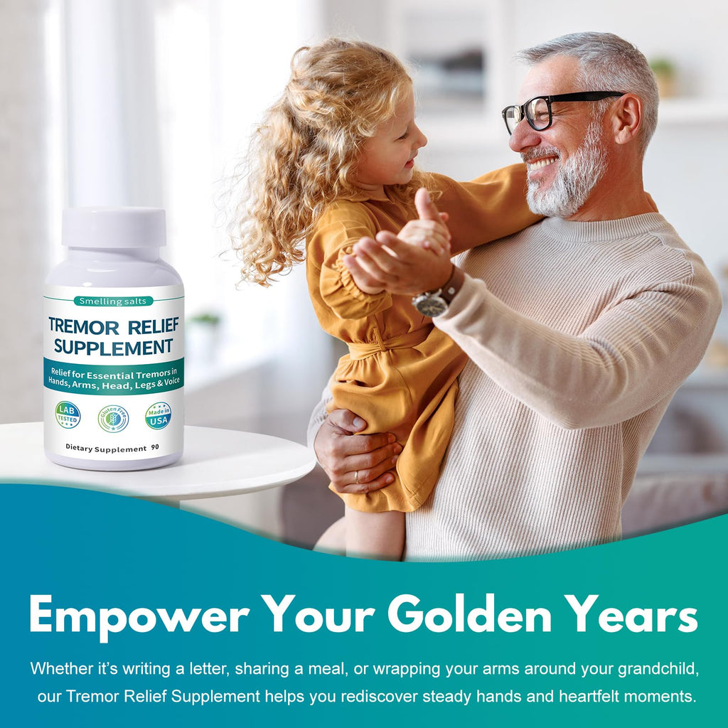 Essential Tremor Relief Supplement – Herbal Support (90 Count)