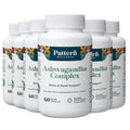 Pattern Wellness Ashwagandha Complex - Organic KSM-66 & Black Pepper - Stress Response & Energy Balance - 360 Vegan Capsules