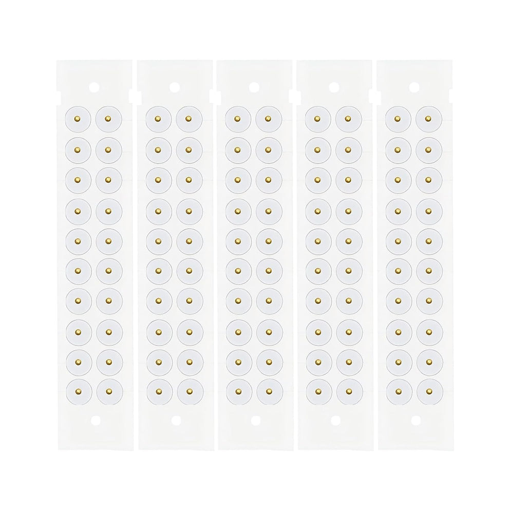 Pddolw Ear Seeds Kit – Relaxation & Easy Application (100 Gold Beads)