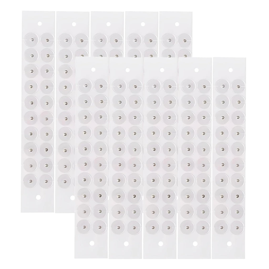 Pddolw Ear Seeds Acupuncture Kit – Relaxation, Easy Application, Durable Silver Beads (200pc)